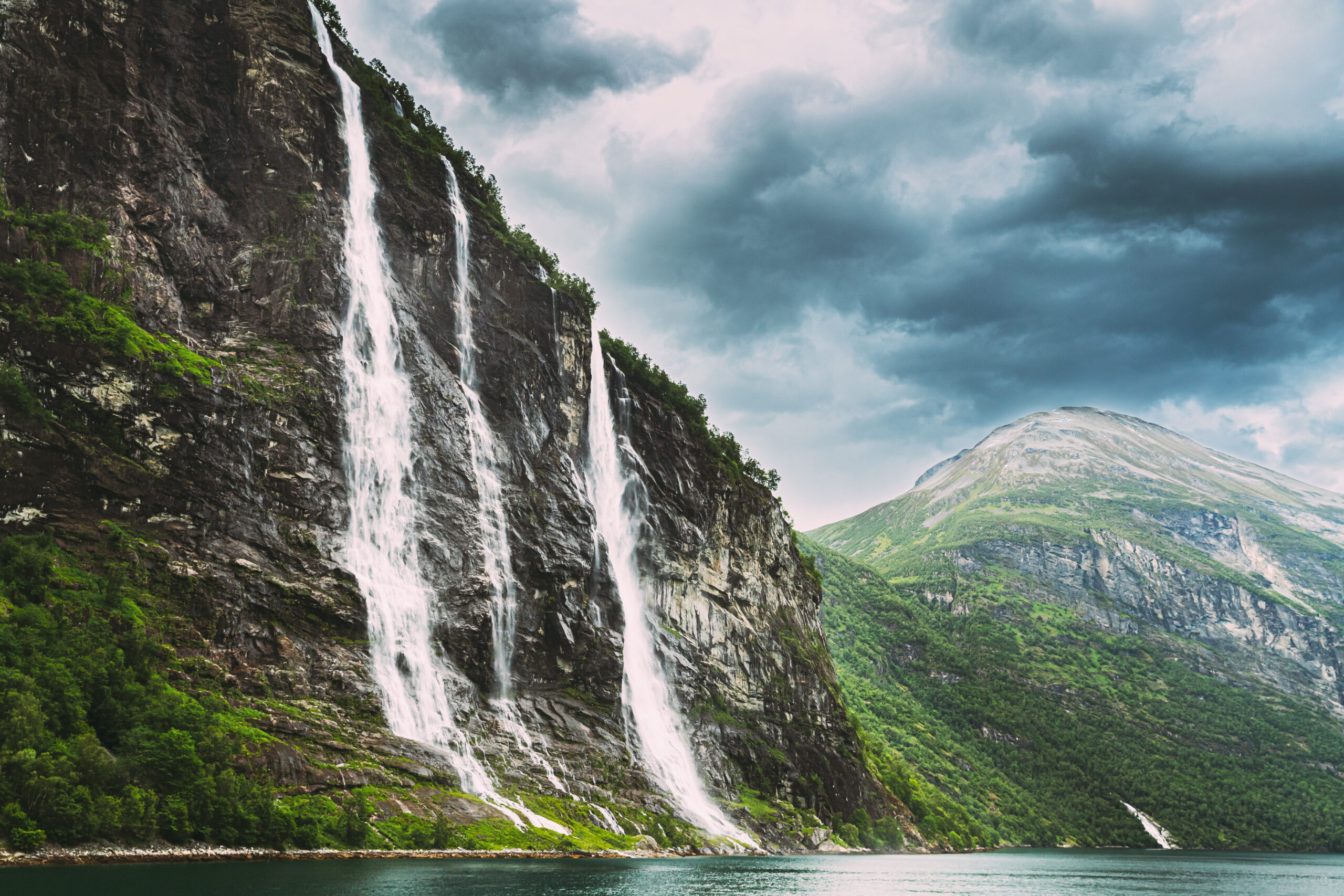 Fossefallene De Syv Søstre i Geiranger